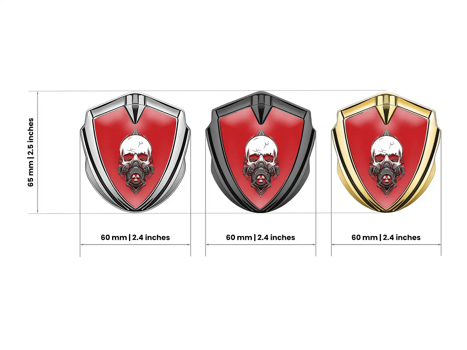 Emblem Silicon Badge Customizable Force Design